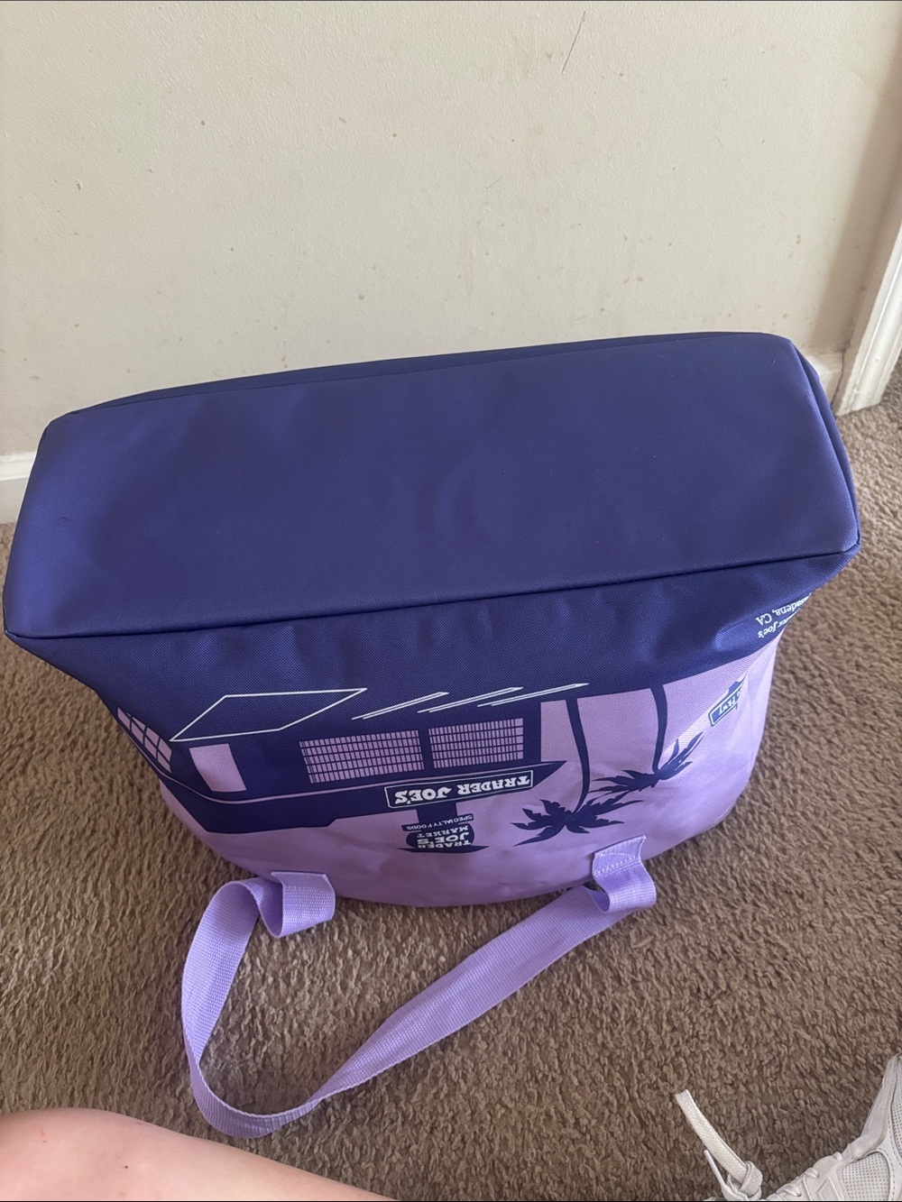 Trader Joe’s Lilac Cooler Bag - Picture 3 of 3